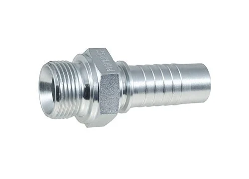 Representative bm - bsp hose fitting - straight male configuration