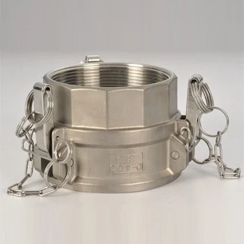 Representative 316 stainless steel camlock type d, three-arm configuration