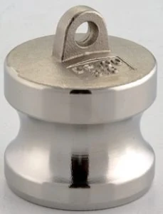 Representative camlock type dp - male dust plug configuration