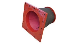 Representative rubber hose reducers configuration
