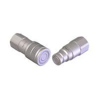 Representative flat face couplers - npt configuration