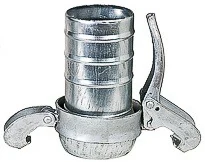 Representative lever-lock coupling pattern b configuration