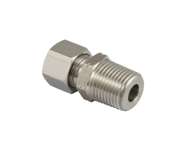 Representative ge-npt - npt straight male stud coupler configuration
