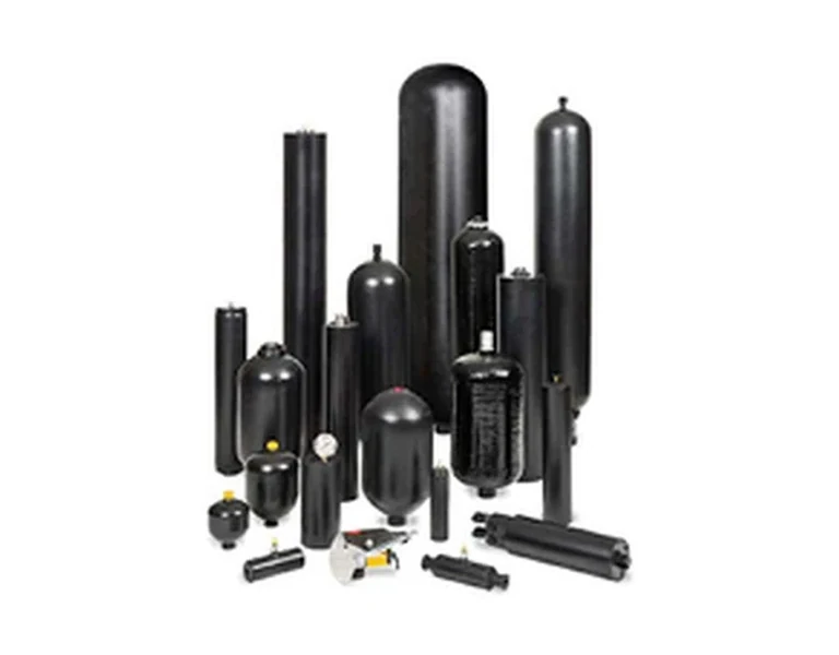 Representative hydraulic accumulators configuration