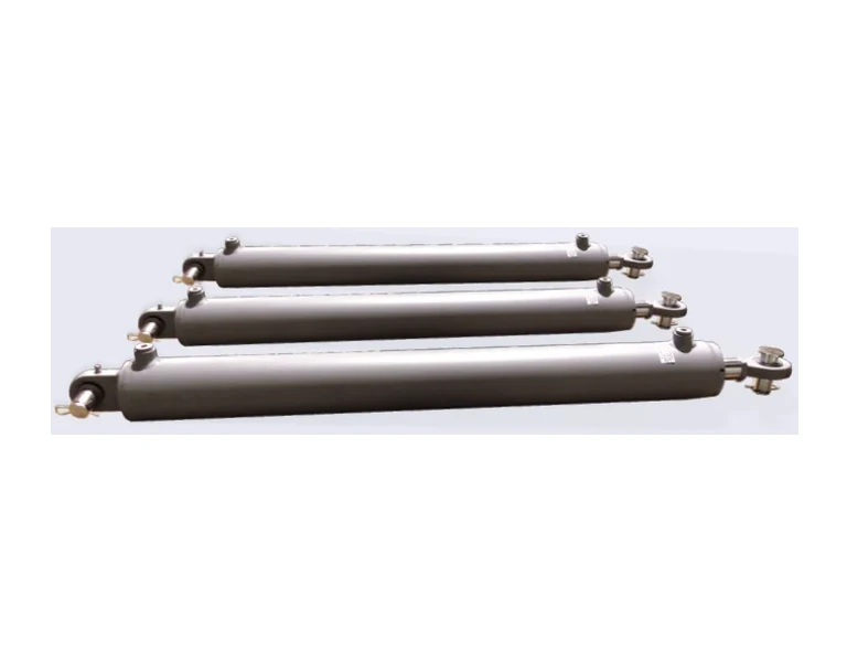 Representative double acting hydraulic cylinders configuration