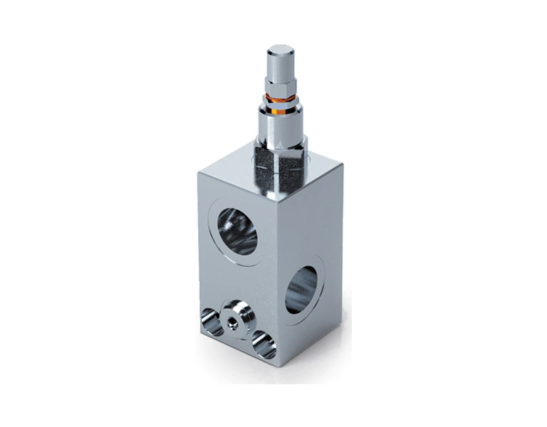 Representative vmp - inline relief valve configuration