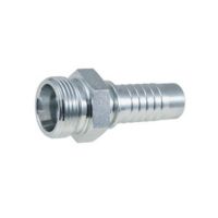 ME - METRIC HOSE FITTING - STRAIGHT MALE