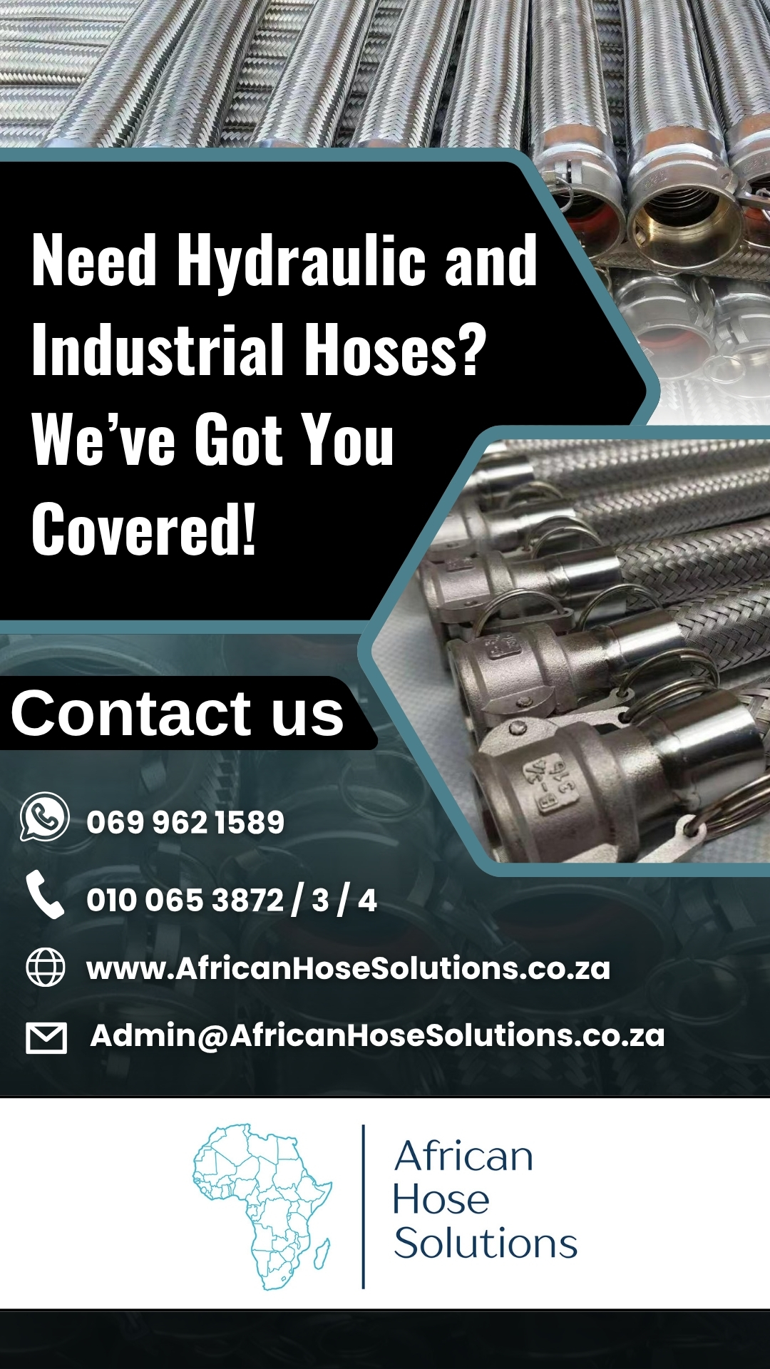 Need Hydraulic and Industrial Hoses We’ve Got You Covered!